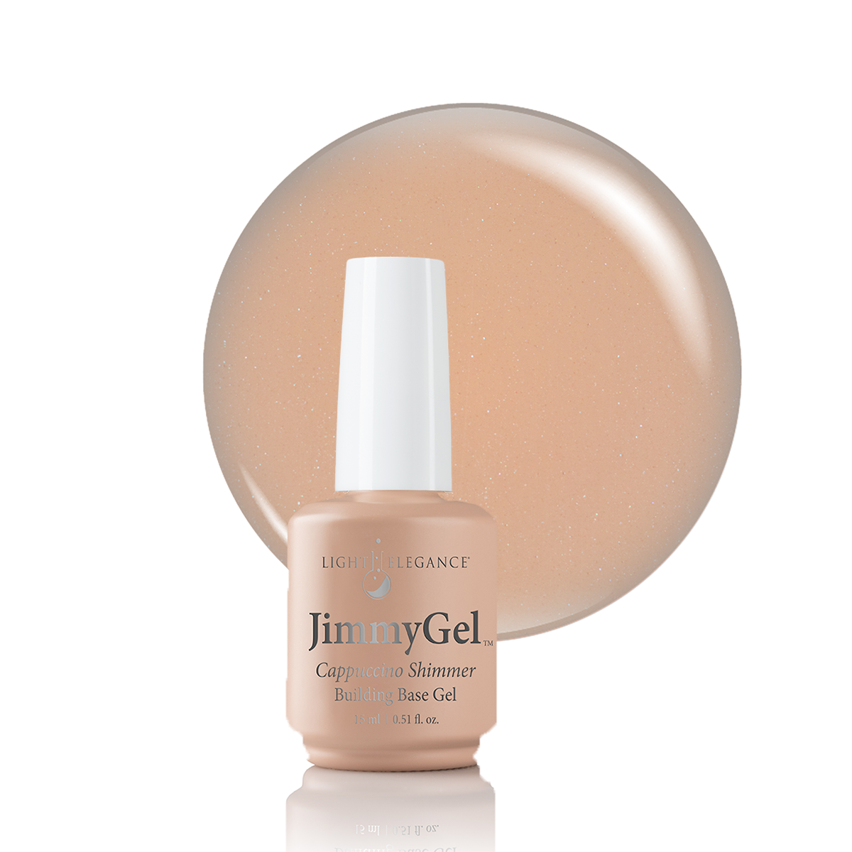 Cappuccino Shimmer Jimmy Gel Soak-off Building Base