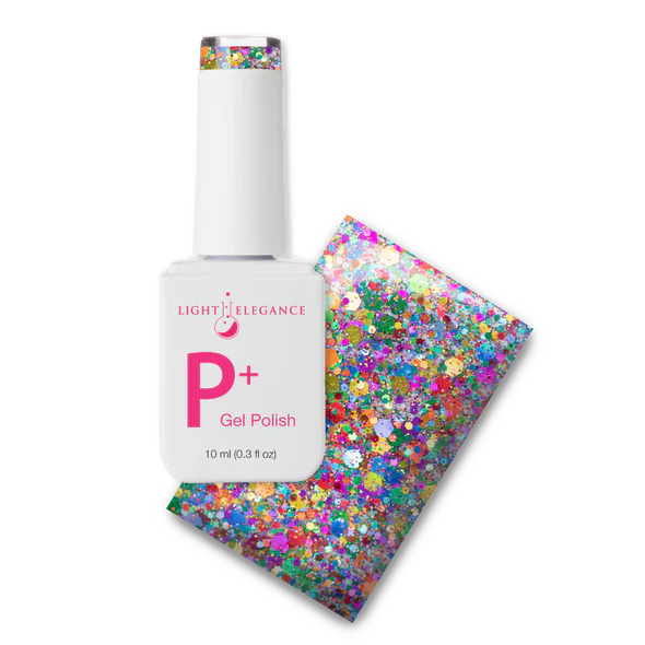 P+ Everyone's a critic Glitter Gel Polish 10ml
