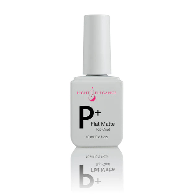P+ Flat Matte Soak Off Top Coat 10ml