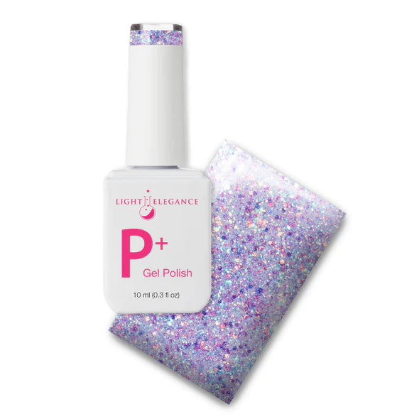 P+ In My Happy Place Glitter Gel Polish 10ml