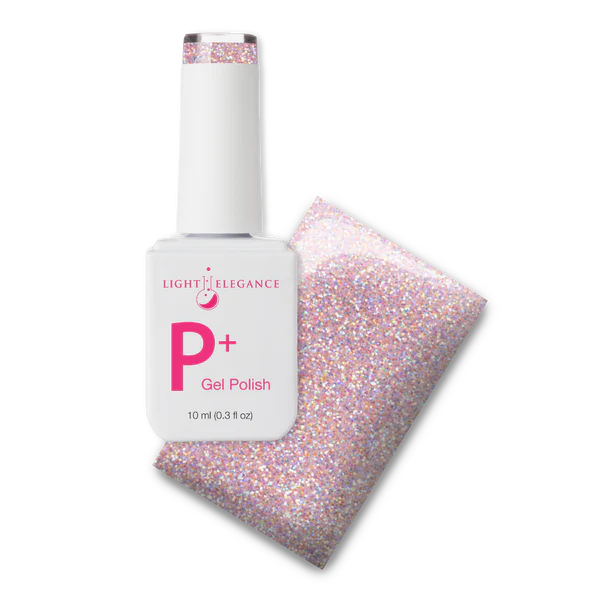 P+ Over the Moon Glitter Gel Polish 10ml