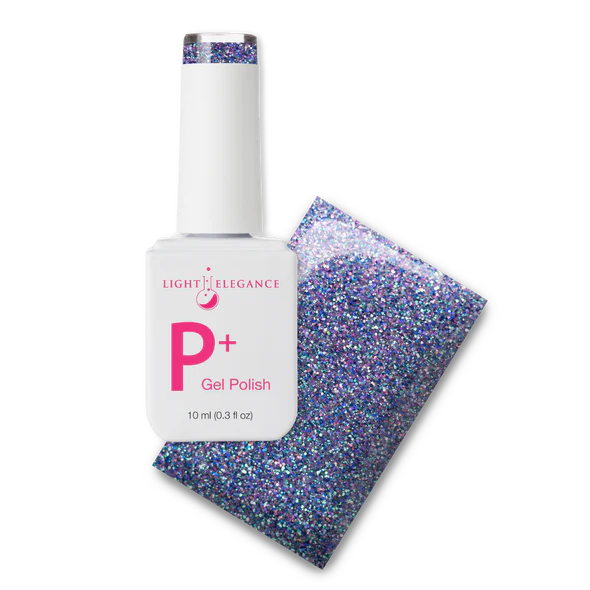 P+ Tough Act to Follow Glitter Gel Polish 10ml
