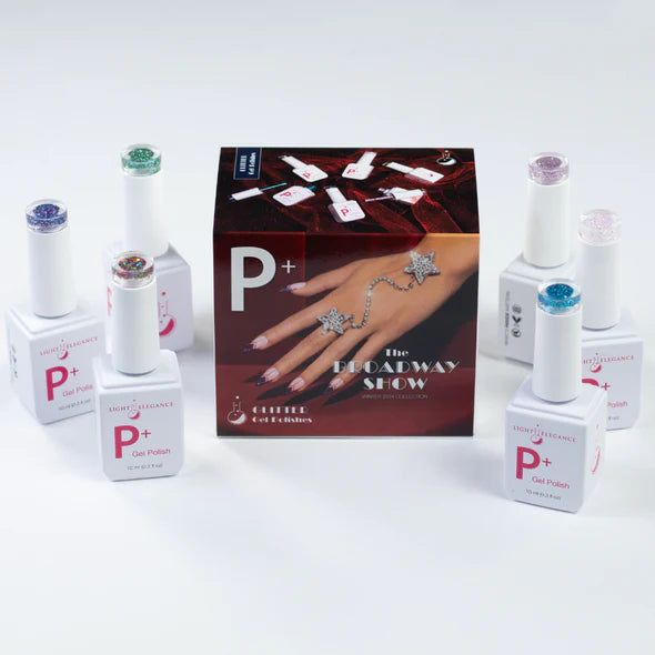 P+ Glitter Gel Polish - The Broadway Show Collection
