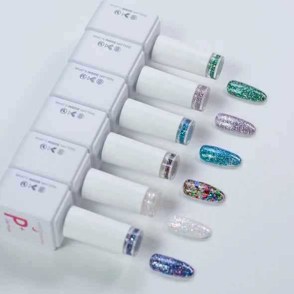 P+ Glitter Gel Polish - The Broadway Show Collection
