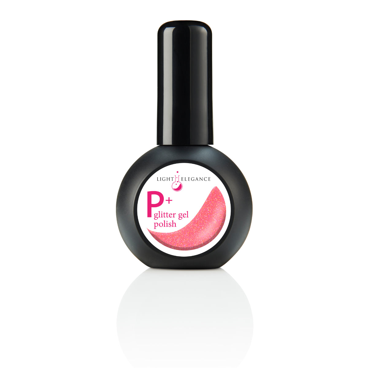 P+ Bubblegum Baby Glitter Gel Polish