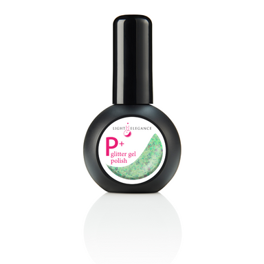 P+ Creative Chaos Glitter Gel Polish, 15 ml.