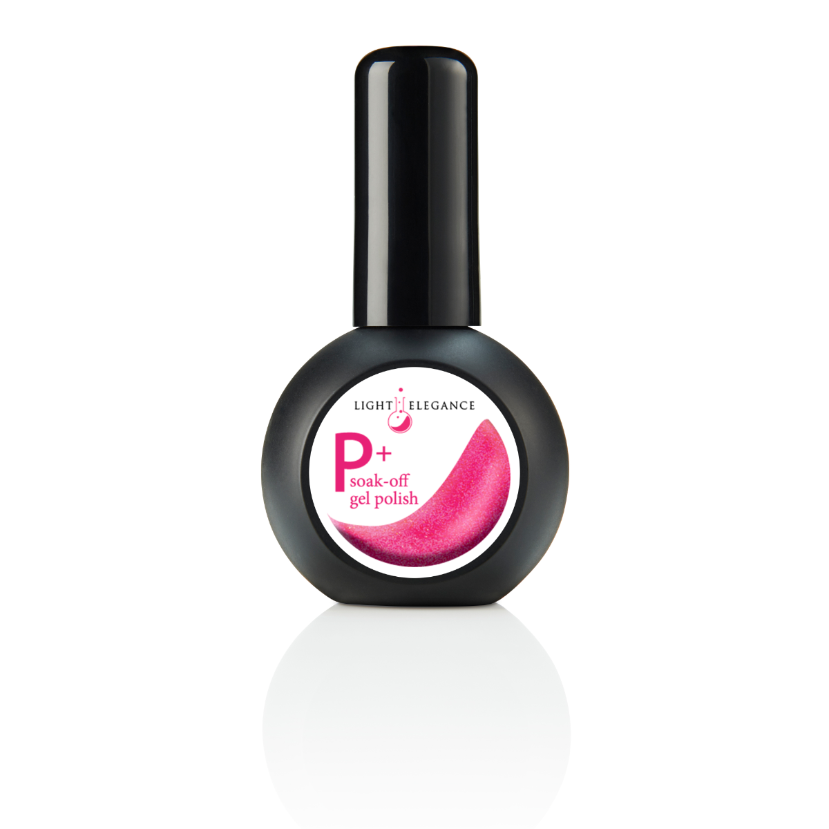 P+ Pinch Me Pink Glitter Gel Polish