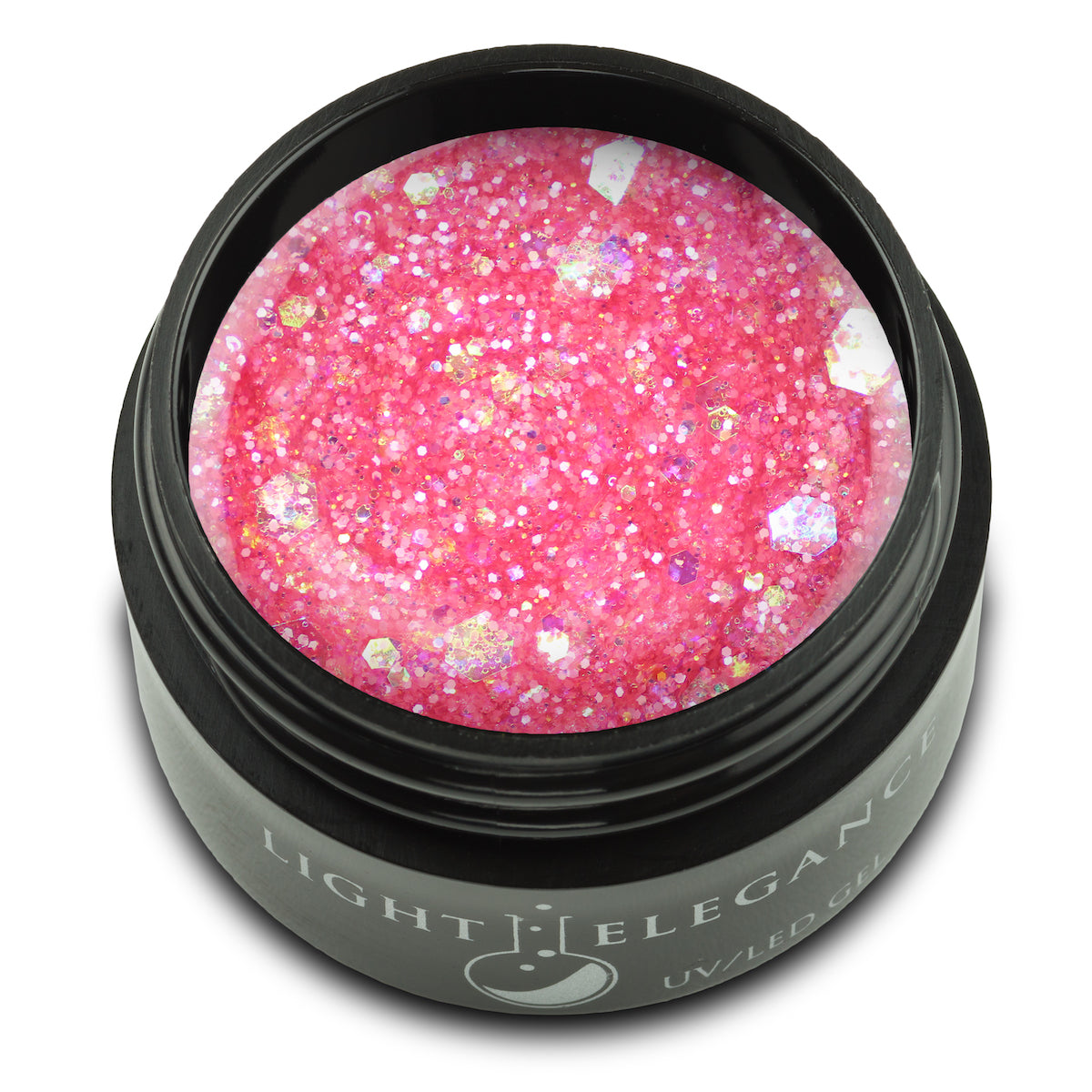 A Peony for Your Thoughts UV/LED Glitter Gel