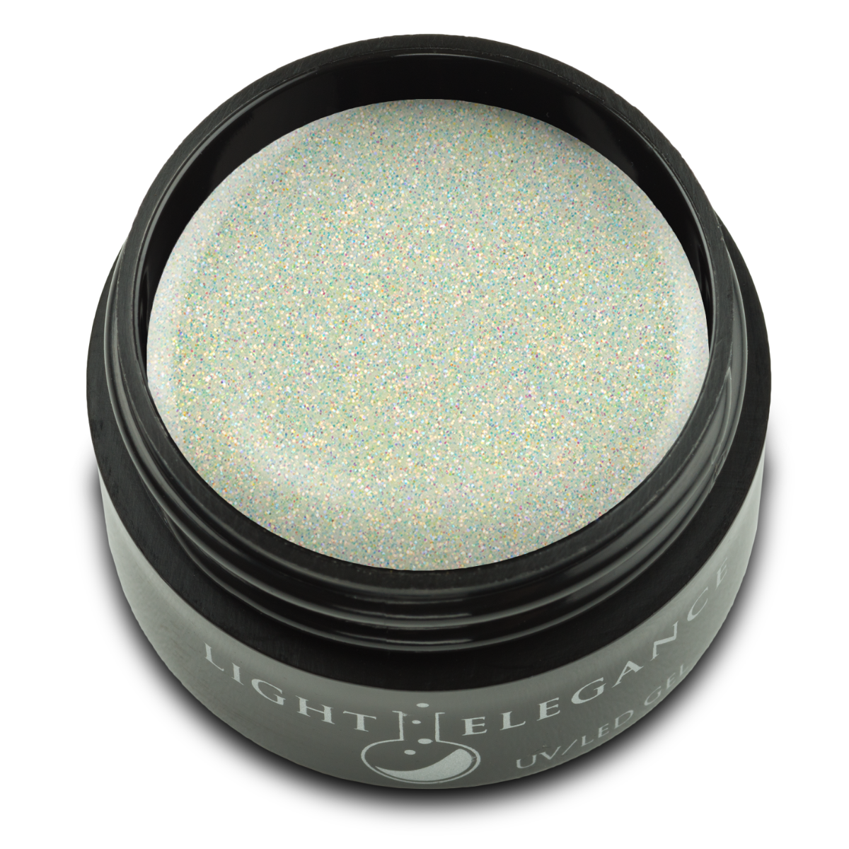 Beachy UV/LED Glitter Gel, 17 ml.