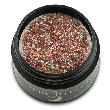 Champagne UV/LED Glitter Gel - Light Elegance
 - 1