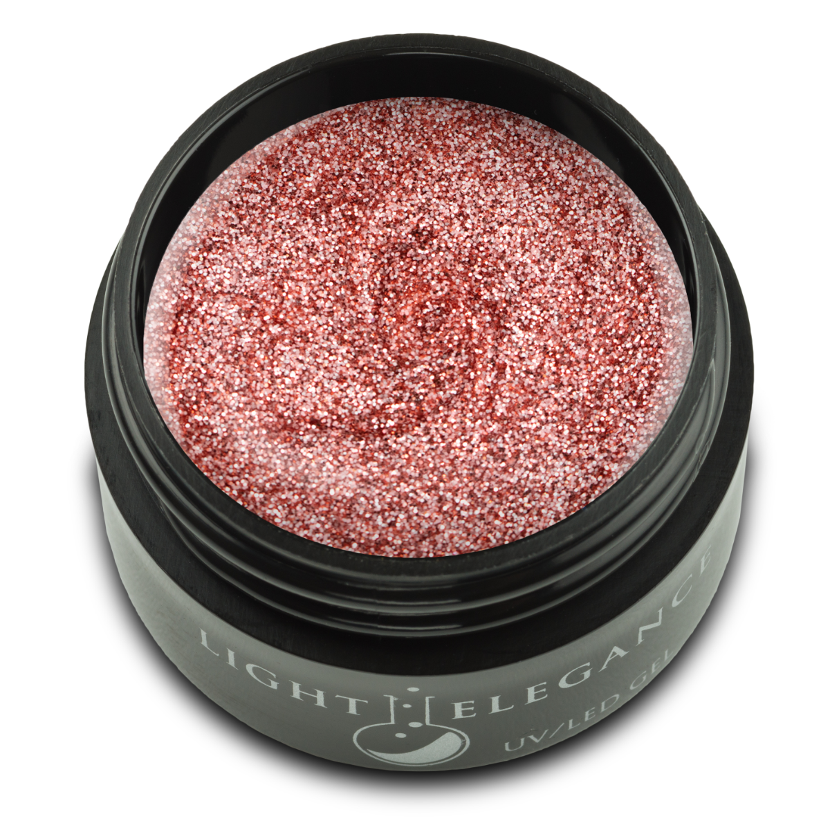 Restful Rose UV/LED Glitter Gel
