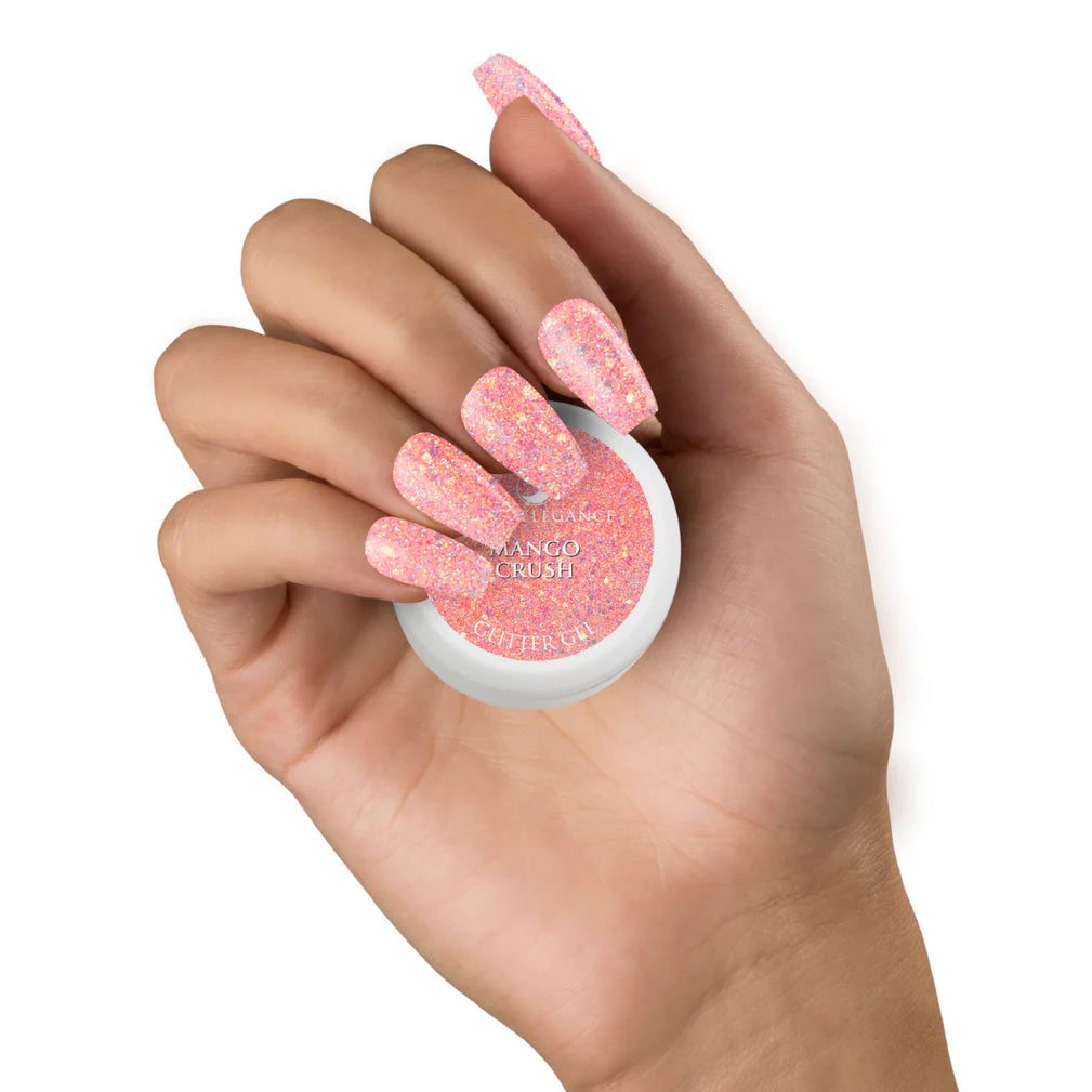 Mango Crush UV/LED Glitter Gel