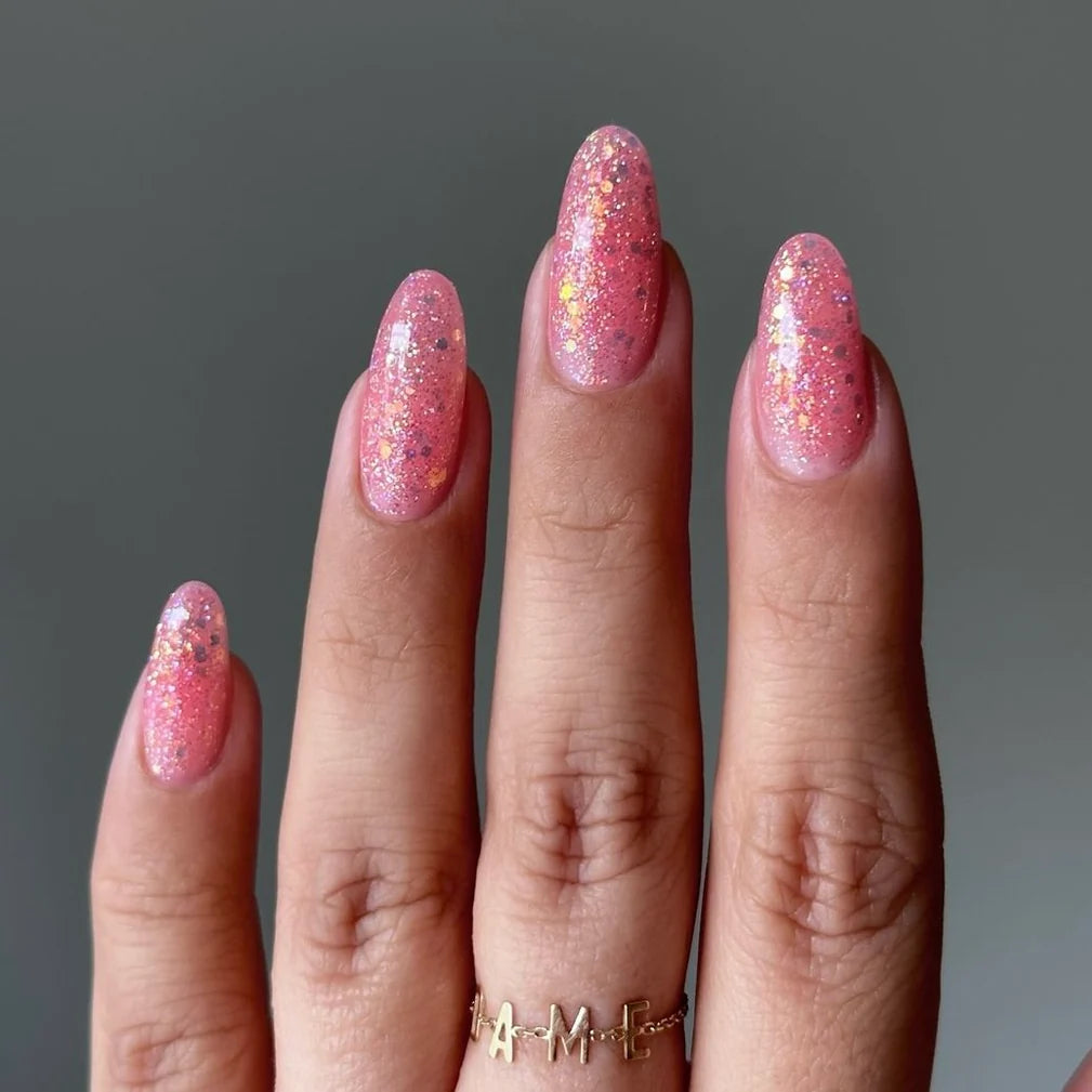 Mango Crush UV/LED Glitter Gel