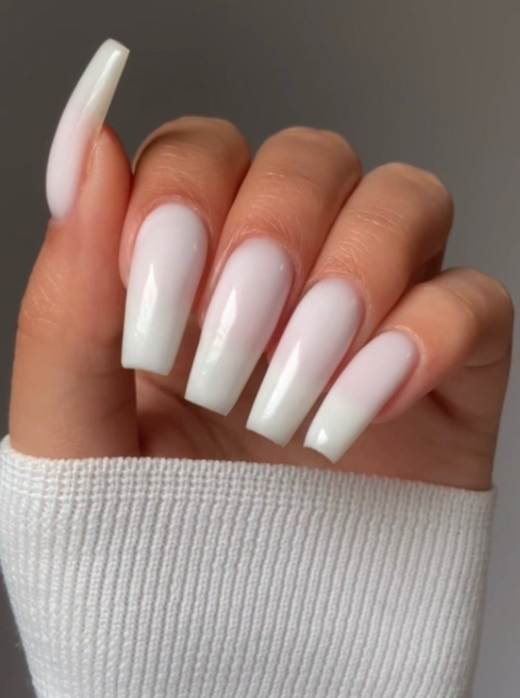 Boomer White JimmyGel Soak-Off Building Base | Milky White Nails