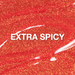 P+ Extra Spicy Glitter Gel Polish, 15 ml