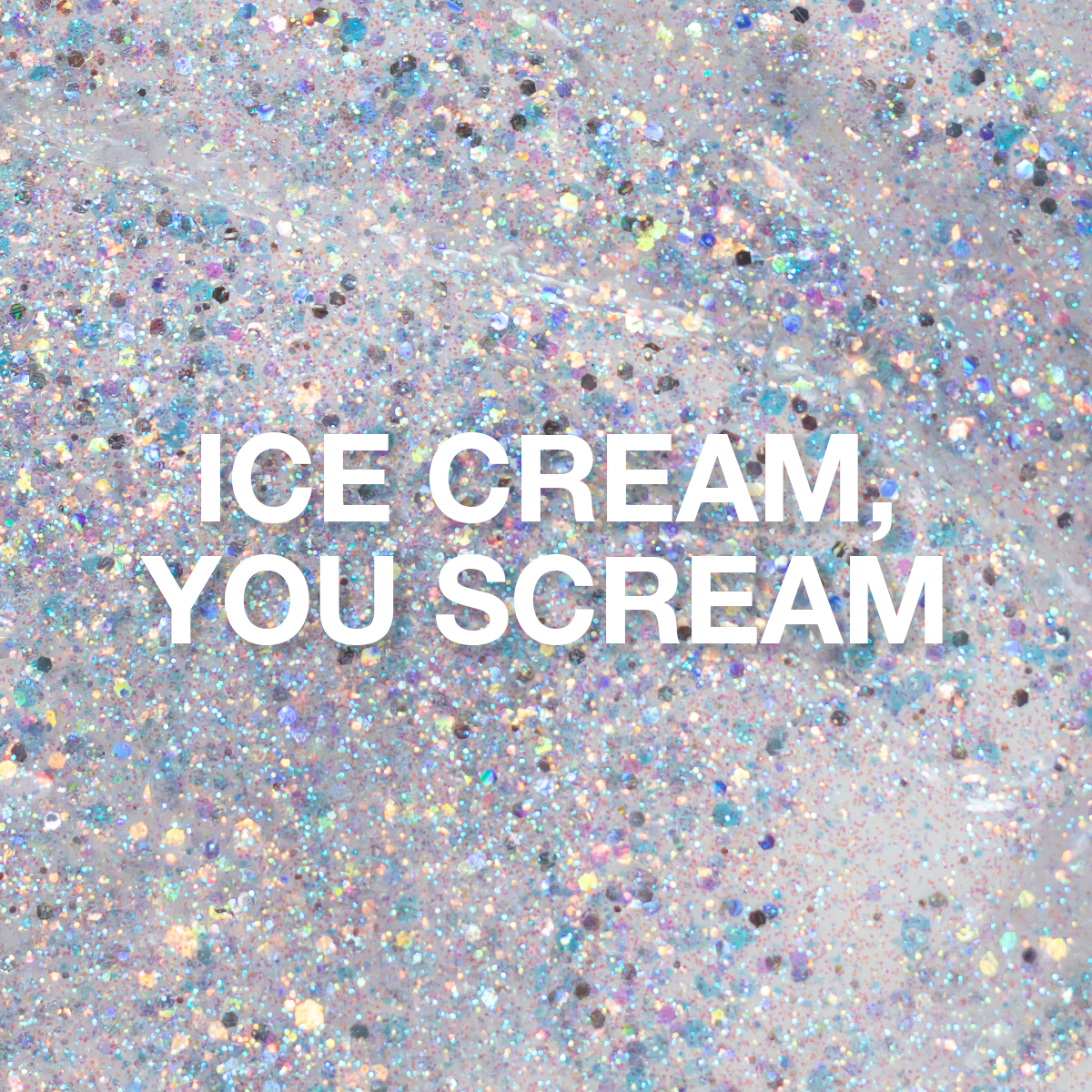 Ice Cream, You Scream UV/LED Glitter Gel