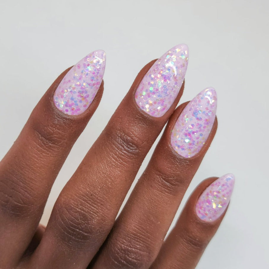 P+ Sinfully Sweet Glitter Gel Polish