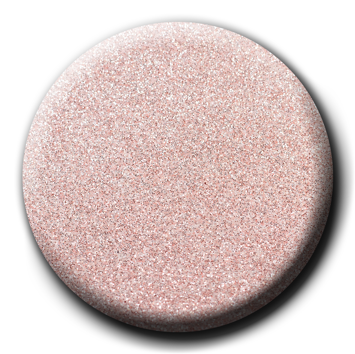 P+ Nudie Glitter Gel Polish, 15 ml.